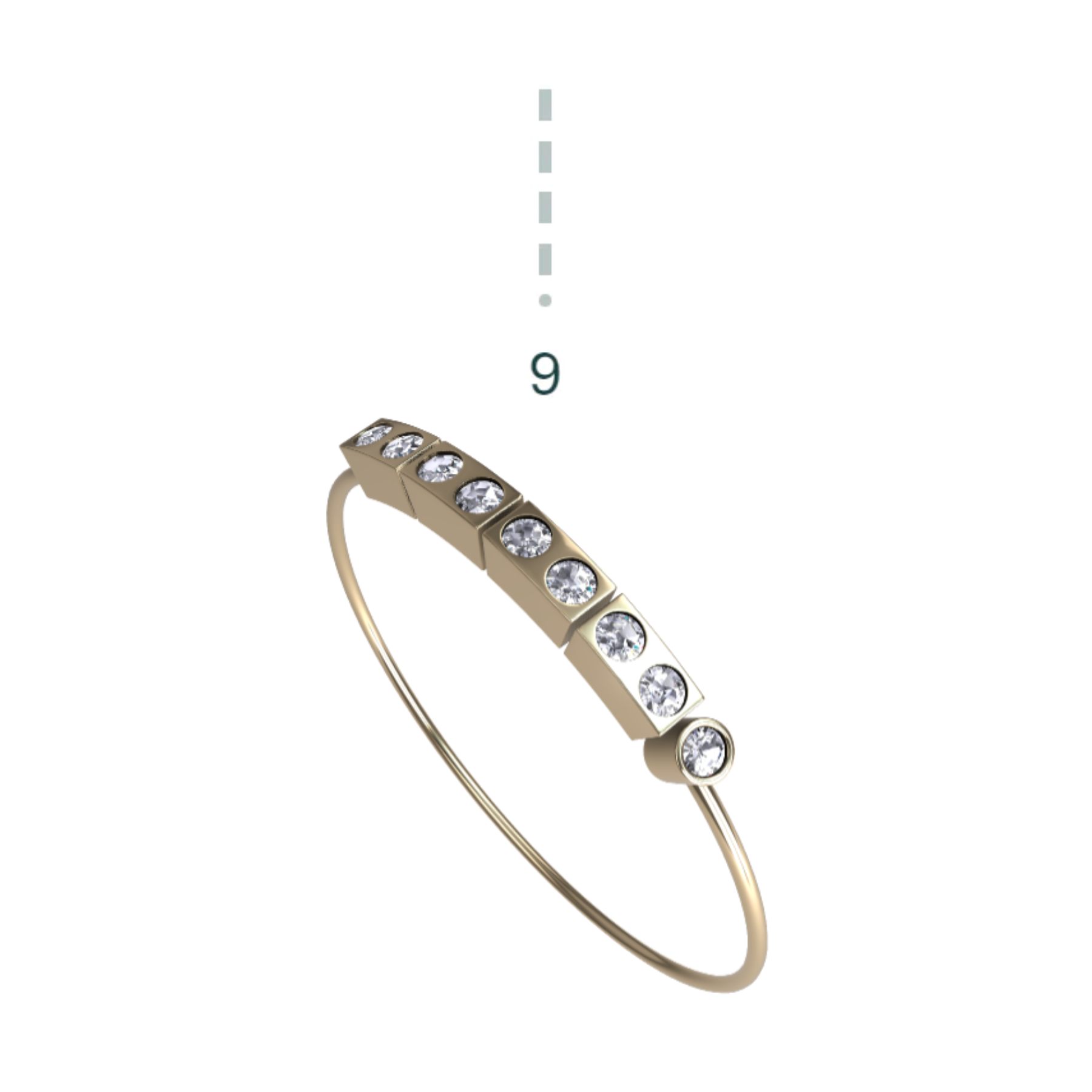 Mayfair 9 Rings in 18ct Yellow Gold - Elegant Designs – codebyEdge
