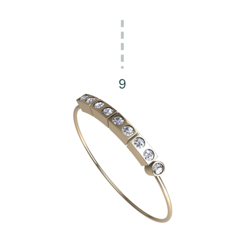 “9” Mayfair Rings - 18ct Yellow Gold