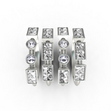 “XOXO” Amanti Rings - Platinum