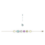 "B" Aquafiore Bracelet – 18ct Yellow Gold