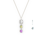 "D" Aquafiore Pendant - 18ct Yellow Gold