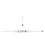 "D" Aquafiore Bracelet – Silver