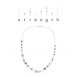 "STRENGTH" Aquafiore Necklace - Silver
