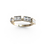 “j” Amanti Rings - 18ct Yellow Gold