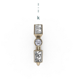 “k” Amanti Rings - 18ct Yellow Gold