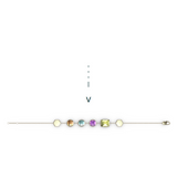 "V" Aquafiore Bracelet – 18ct Yellow Gold