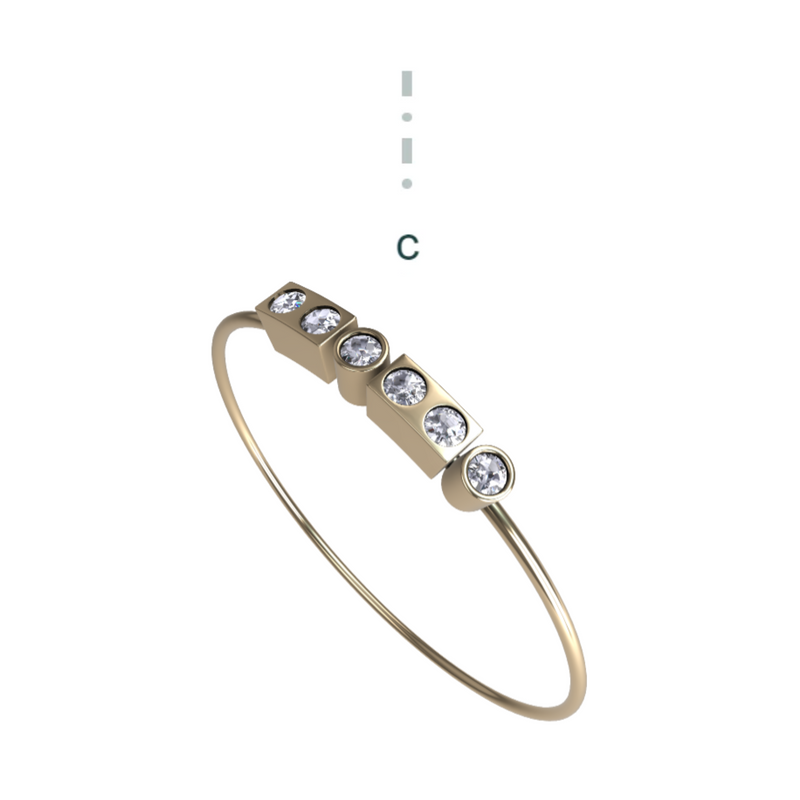 “c” Mayfair Rings - 18ct Yellow Gold