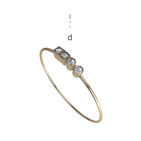 “d” Mayfair Rings - 18ct Yellow Gold