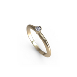 “e” Amanti Rings - 18ct Yellow Gold