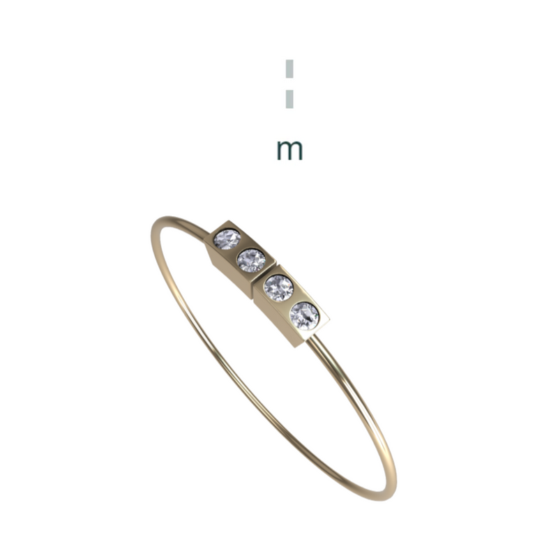 “m” Mayfair Rings - 18ct Yellow Gold