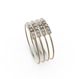 “XOXO” Mayfair Rings - 18ct Yellow Gold