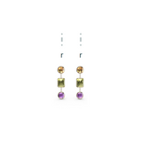 "R" Aquafiore Earrings - 18ct Yellow Gold