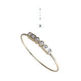 “x” Mayfair Rings - 18ct Yellow Gold